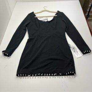 dress the population collette DRESS THE POPULATION Collette Sequin Fit & Flare Cocktail Dress SZ Xl (12/14)